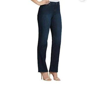 NWT - Gloria Vanderbilt Amanda Classic Tapered Jean, Portland Wash 12 Short